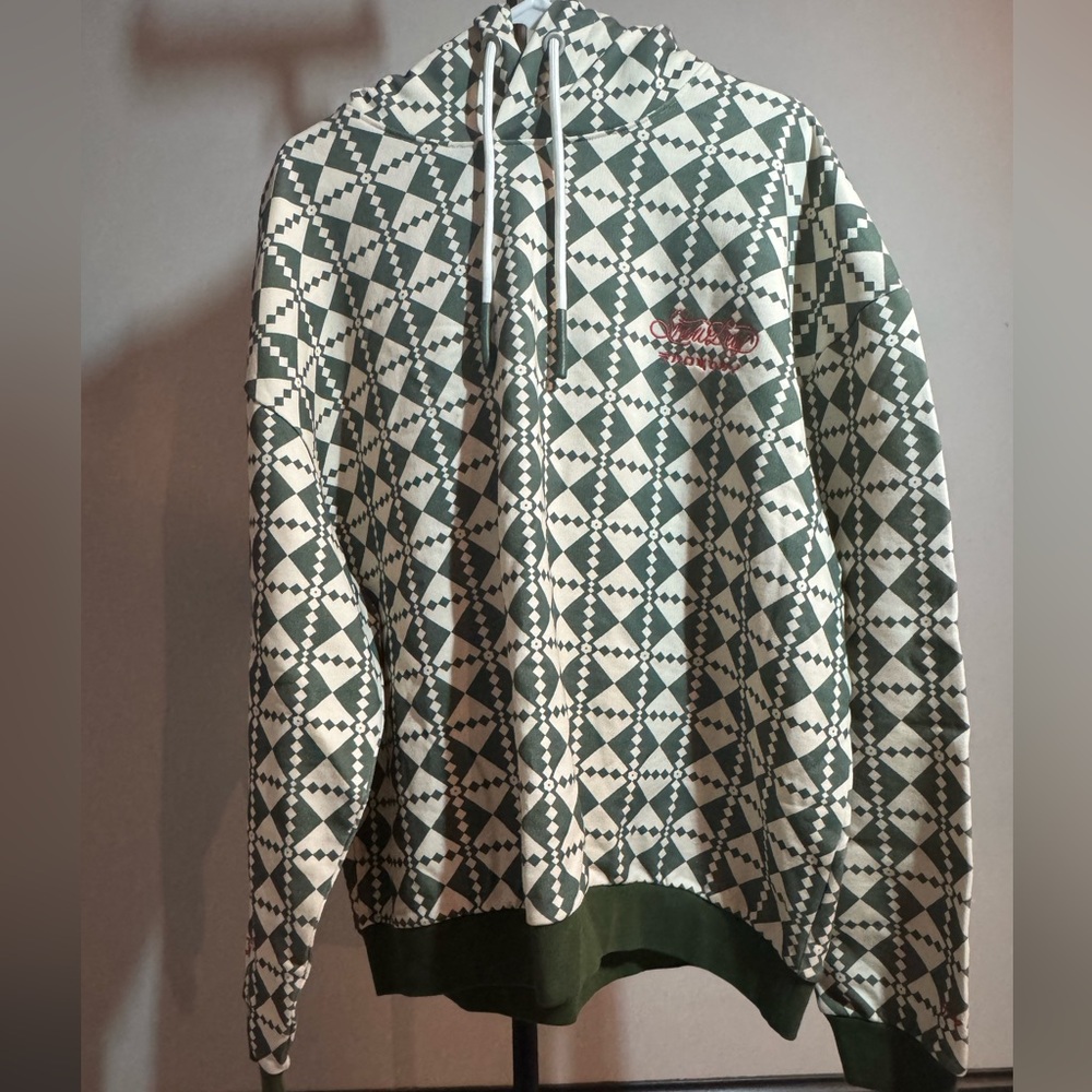 SnowDay Tokyo Sneaker Con Exclusive Holiday Plaid Hoodie Size XXL NWT